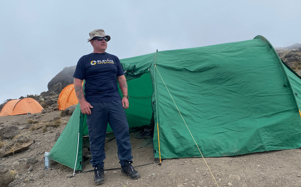 Gordon Foot Mount Kilimanjaro 1 - A Seafarer's Challenge: Fundraising Ascent on Mount Kilimanjaro for Safer Waves
