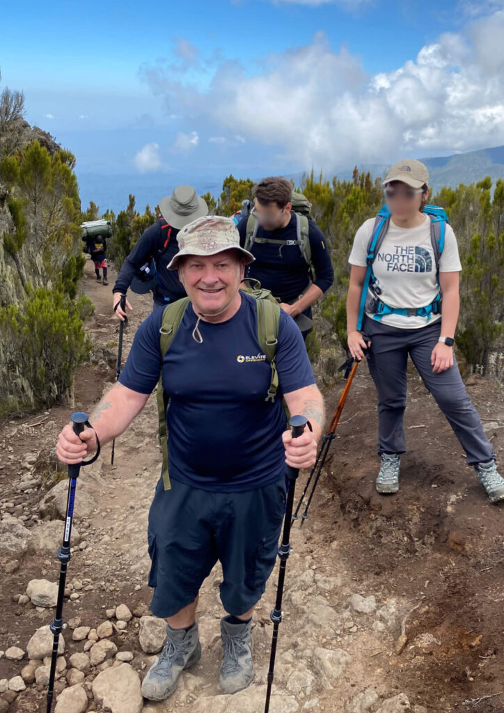 Gordon Foot Mount Kilimanjaro 724x1024 - A Seafarer's Challenge: Fundraising Ascent on Mount Kilimanjaro for Safer Waves
