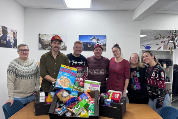 PHOTO 2025 12 08 10 28 04 600x400 - Elevate Offshore’s Fundraiser for Newquay Foodbank