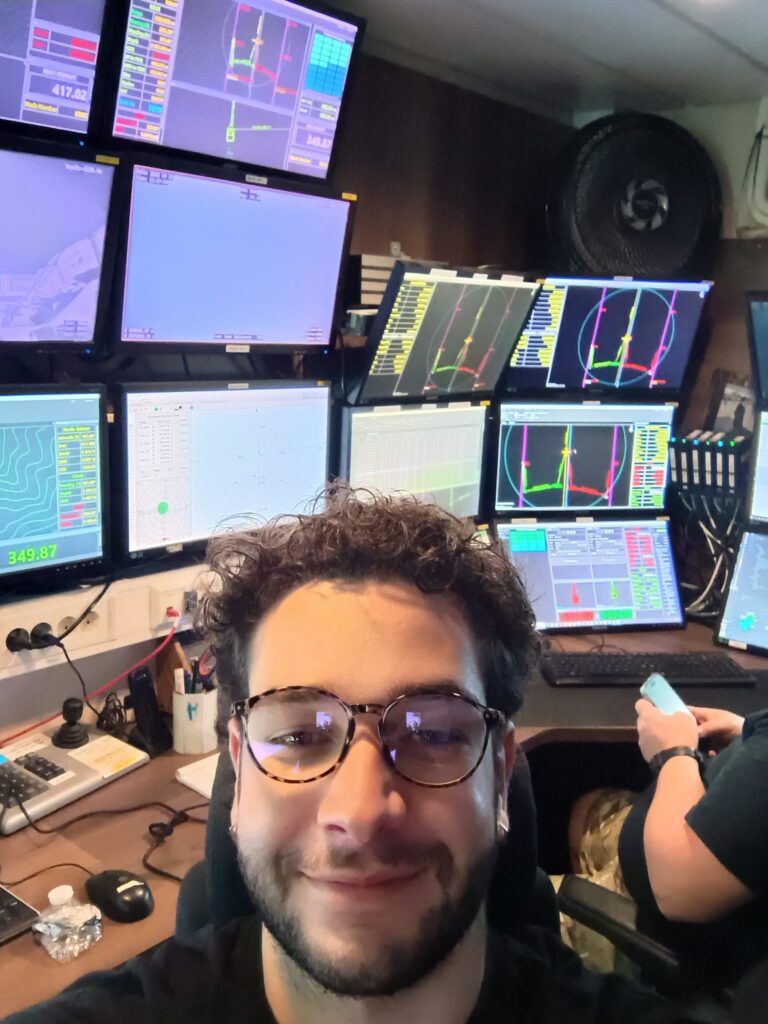 Elyar first job 768x1024 - From MSc Graduation to First Offshore Role: Elyar&rsquo;s Journey into Hydrography