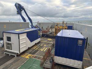 Rob Hanlon 1st offshore trip 3 300x225 - First Steps Offshore: Rob Hanlon&rsquo;s Journey from Graduate to Surveying