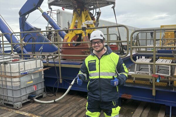 Rob Hanlon 1st offshore trip 4 600x400 - First Steps Offshore: Rob Hanlon’s Journey from Graduate to Surveying